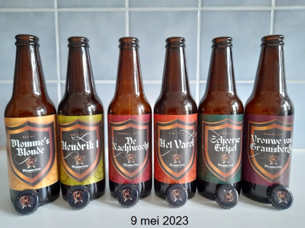 PINT-Bierproefavond Haarlem, 9 mei 2023, thema "Mommeriete"