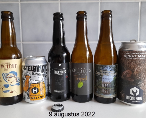 PINT-Bierproefavond Haarlem, 9 augustus 2022, thema "prijswinnaars NHBF"