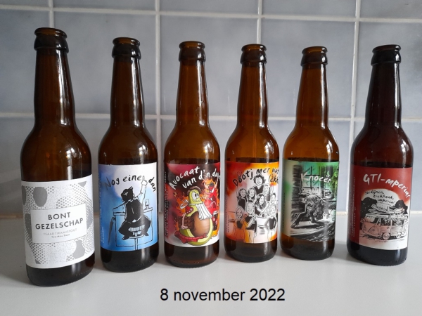 PINT-Bierproefavond Haarlem, 8 november 2022, thema "Brouwschuur"