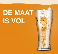 De Maat is Vol, logo.