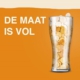 De Maat is Vol, logo.