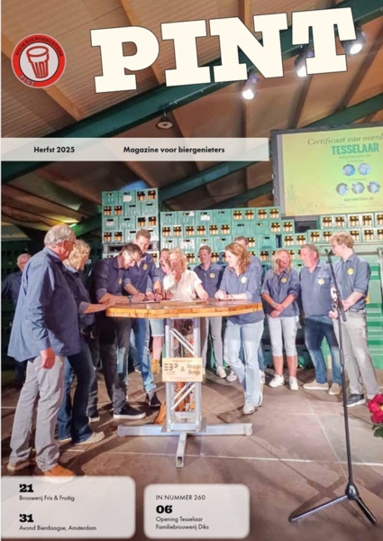 Cover PINT-Magazine herfst 2025, PM Archief